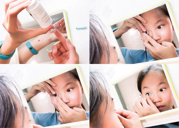 RGP hard contact lenses are easy to use. Even children can insert and remove hard contact lenses with ease. Eyecare Concepts Melbourne.